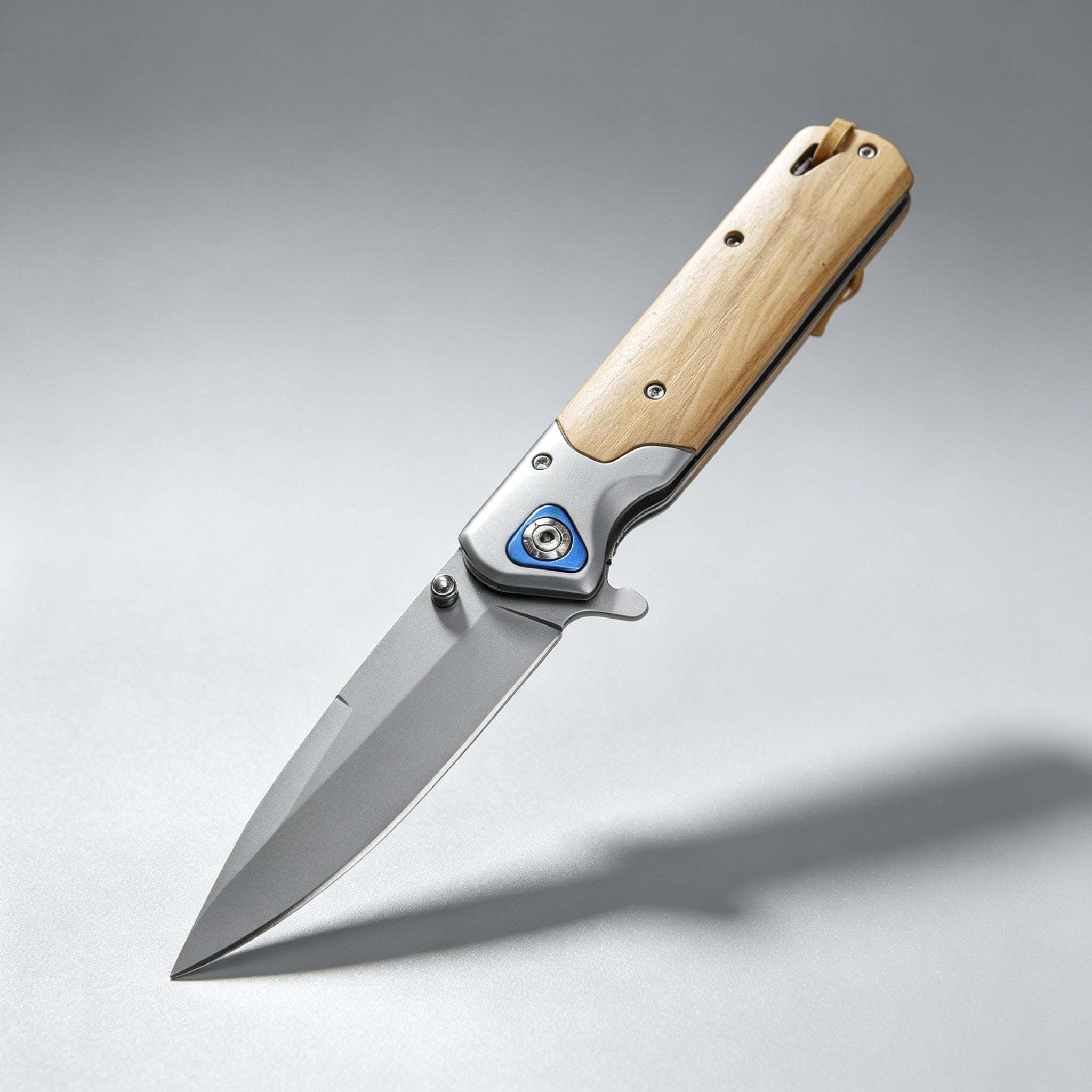 F213 Bearing Folding Knife Sandblasted Handle – 200mm · 142g — view 3