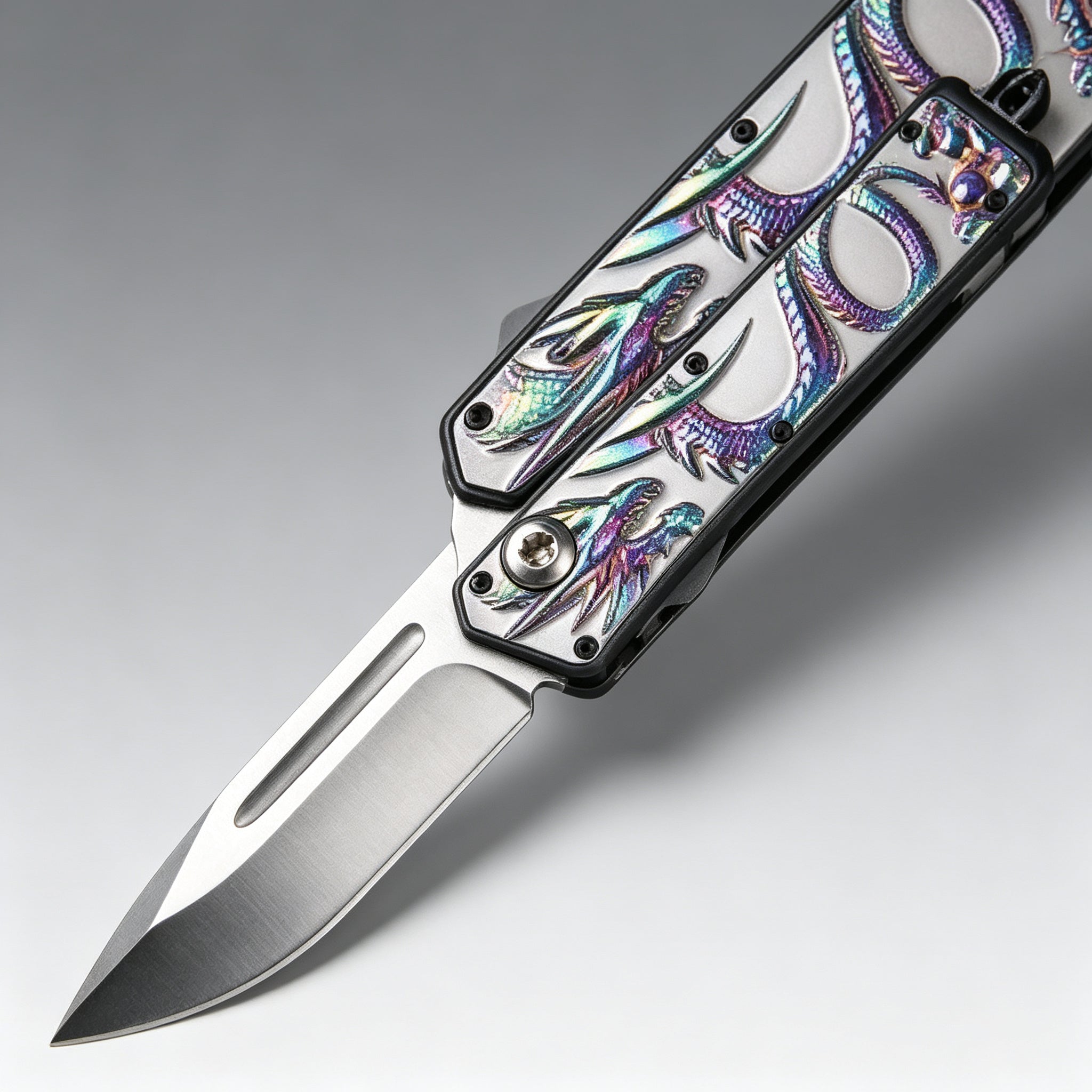 F185-2 Folding Knife Single-Edge Large – 227mm · 238g — view 3