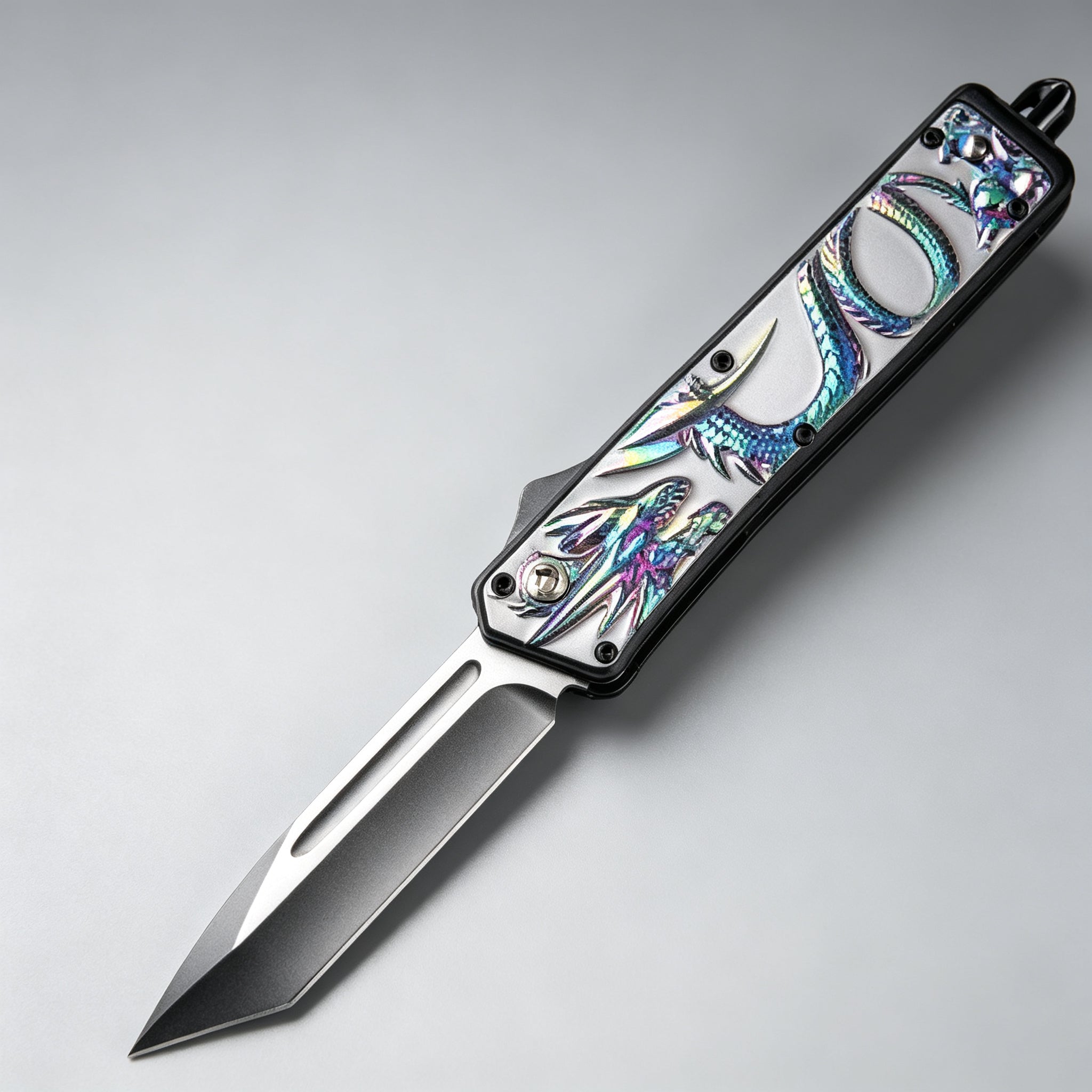 F185 Folding Knife Double-Edge Large – 227mm · 220g — view 3