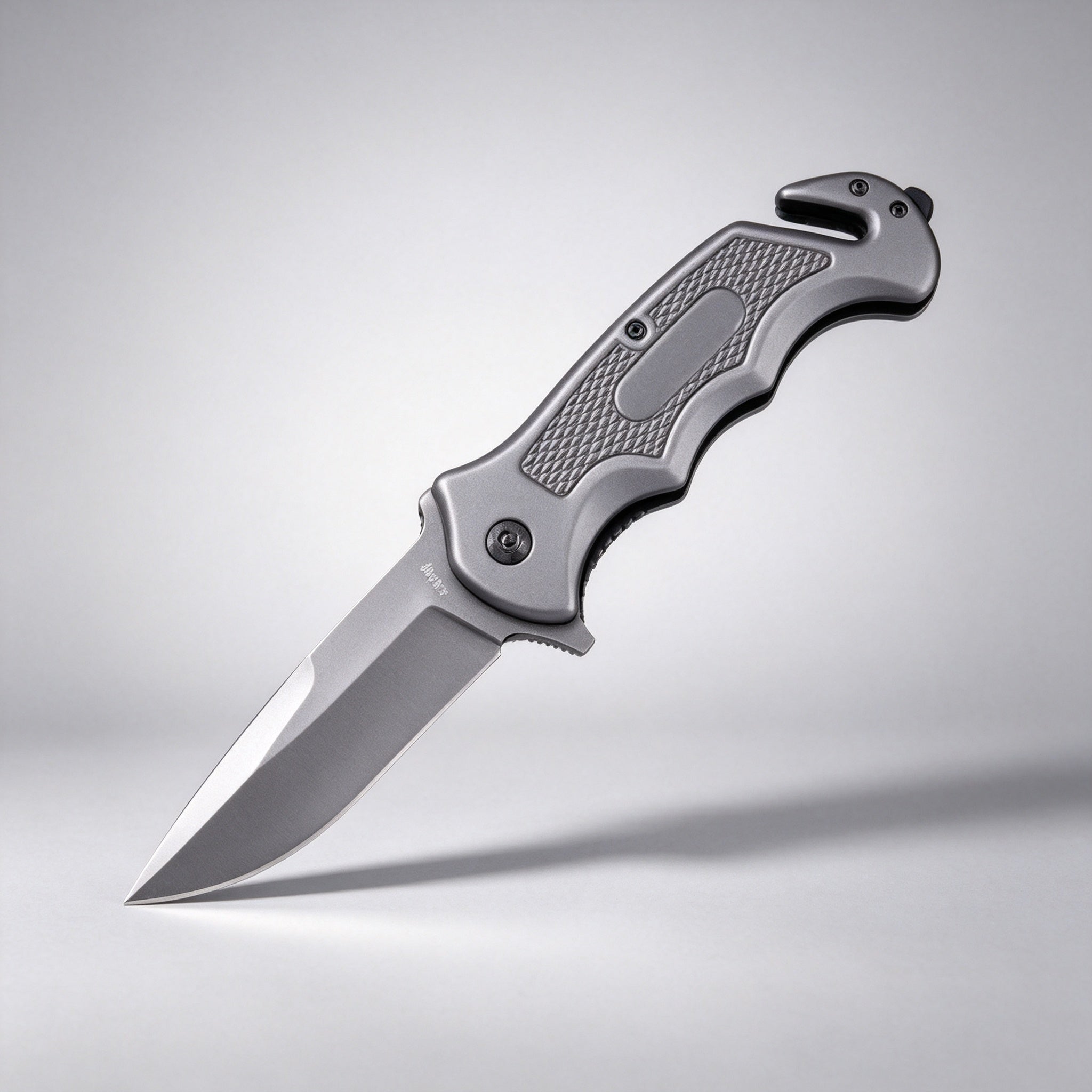 F158 Folding Knife Double-Edge Serrated – 207mm · 258g — view 2