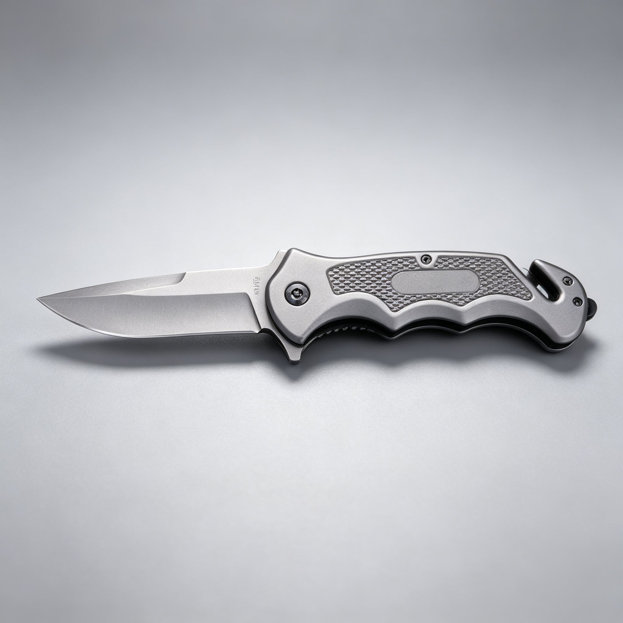 F158 Folding Knife Double-Edge Serrated – 207mm · 258g — view 3