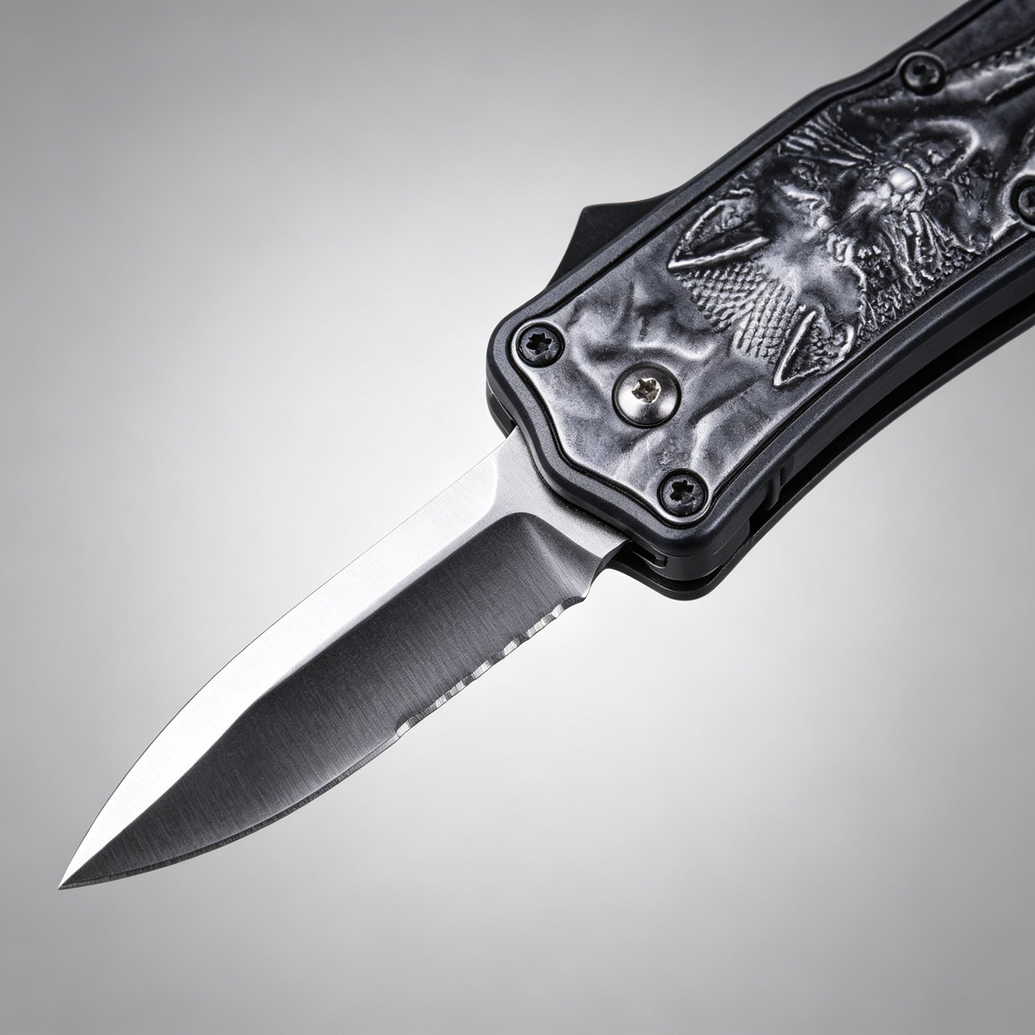 F157 Folding Knife Double-Edge – 170mm · 195g — view 3