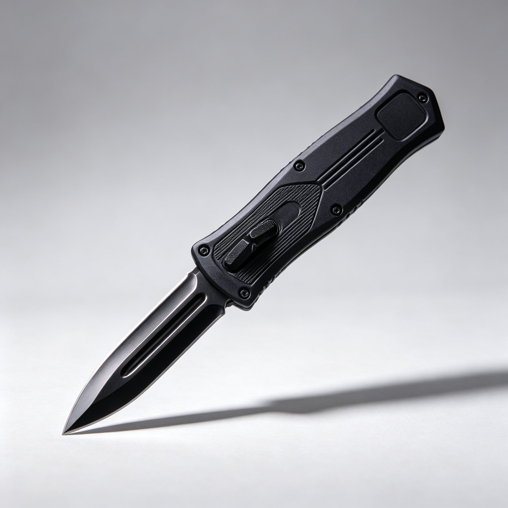 F148 Folding Knife Double-Edge White – 130mm · 59.5g — view 2