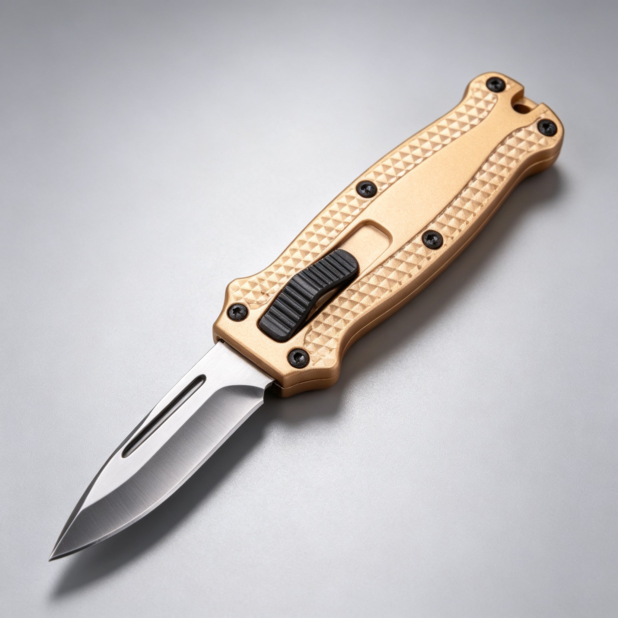 F147 Folding Knife Double-Edge White – 130mm · 59.5g — view 3