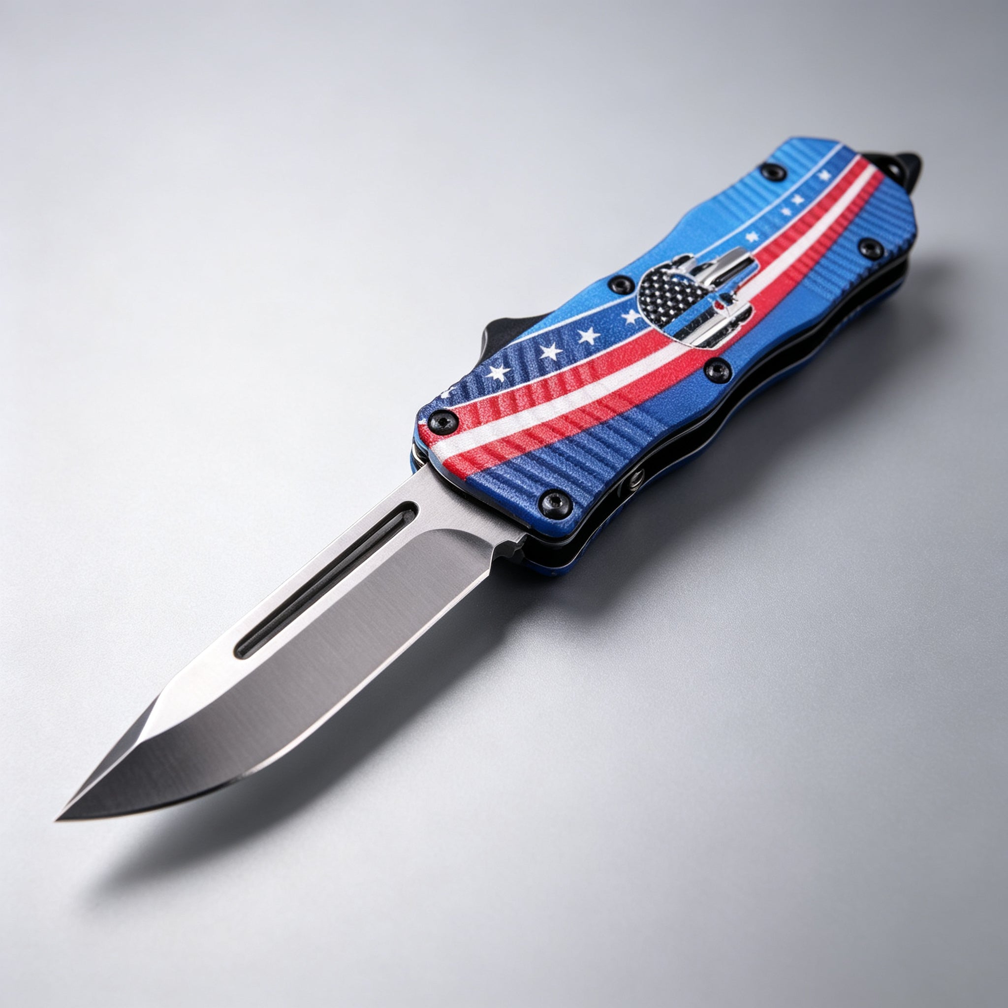 F146-4-2 Folding Knife Double-Edge Serrated – 170mm · 210g — view 3