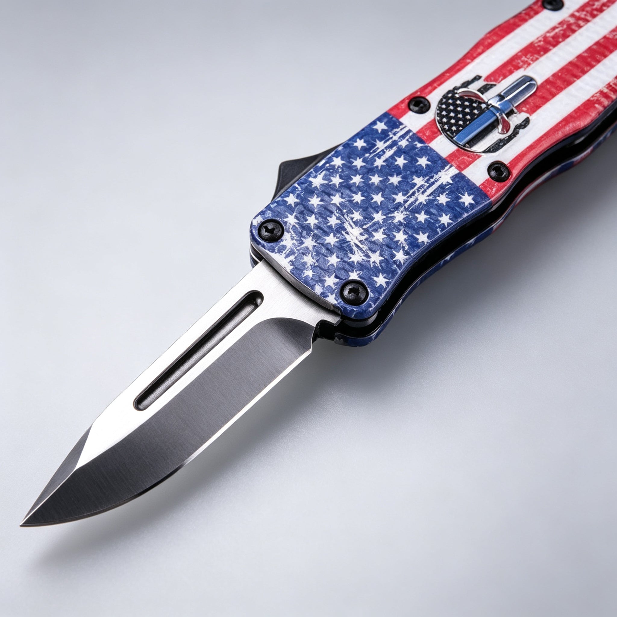 F146-3 Folding Knife Double-Edge Serrated – 170mm · 210g — view 3
