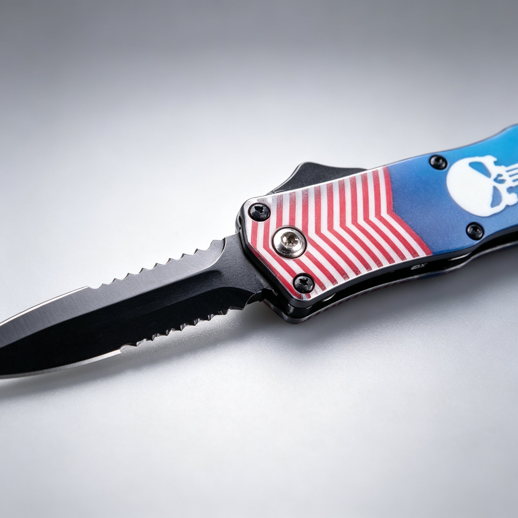 F146-2 Folding Knife Double-Edge – 170mm · 210g — view 3