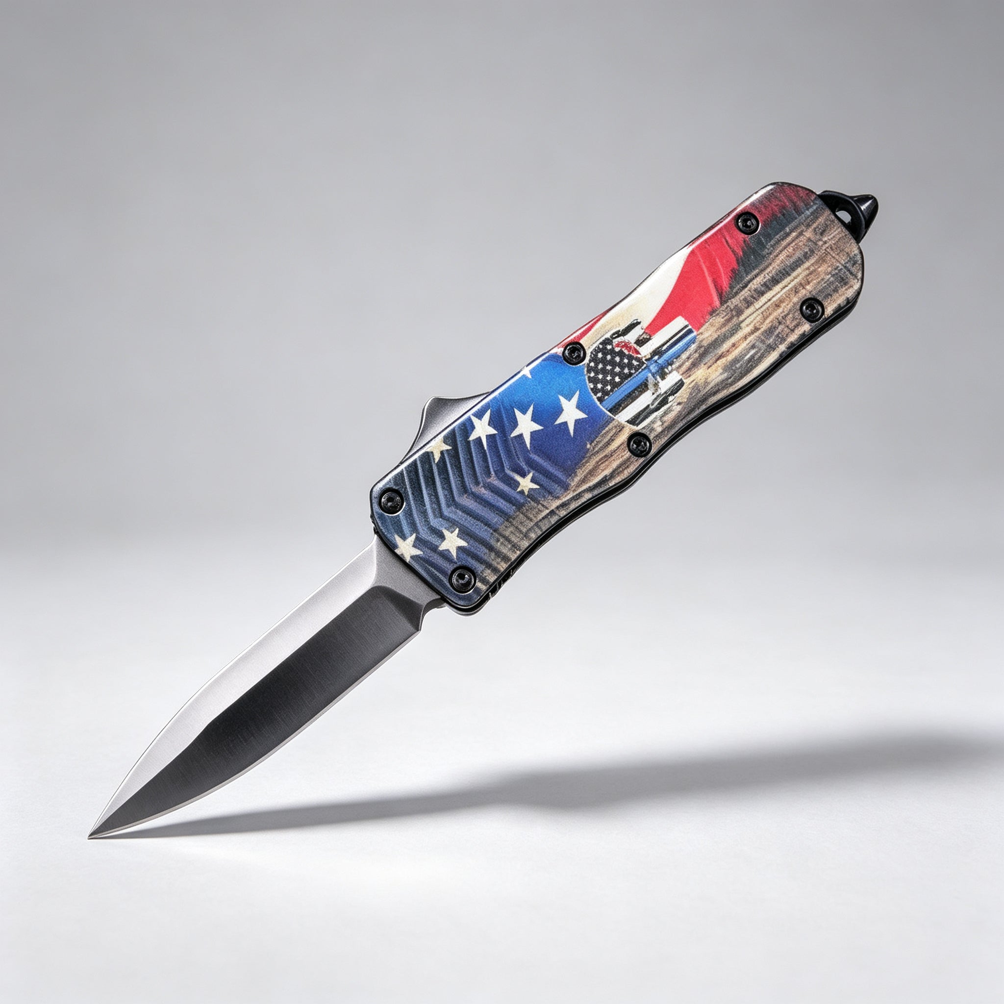 F145-9 Folding Knife Double-Edge Serrated – 170mm · 210g — view 2