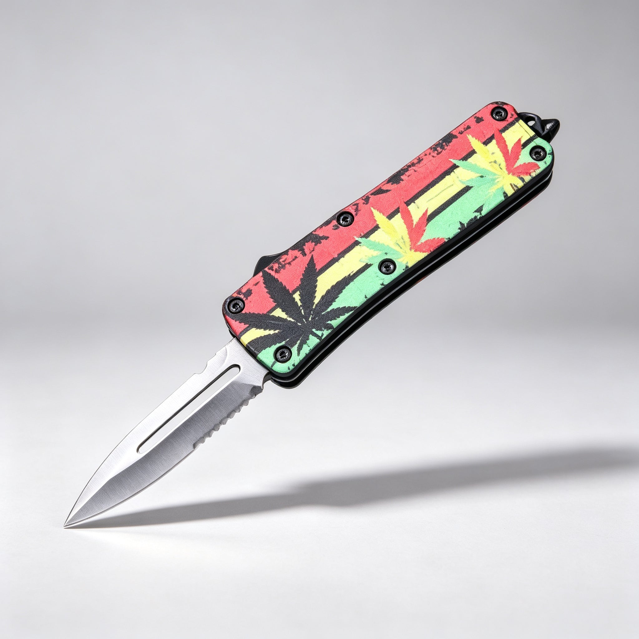 F145-8 Folding Knife Double-Edge Serrated – 170mm · 210g — view 2