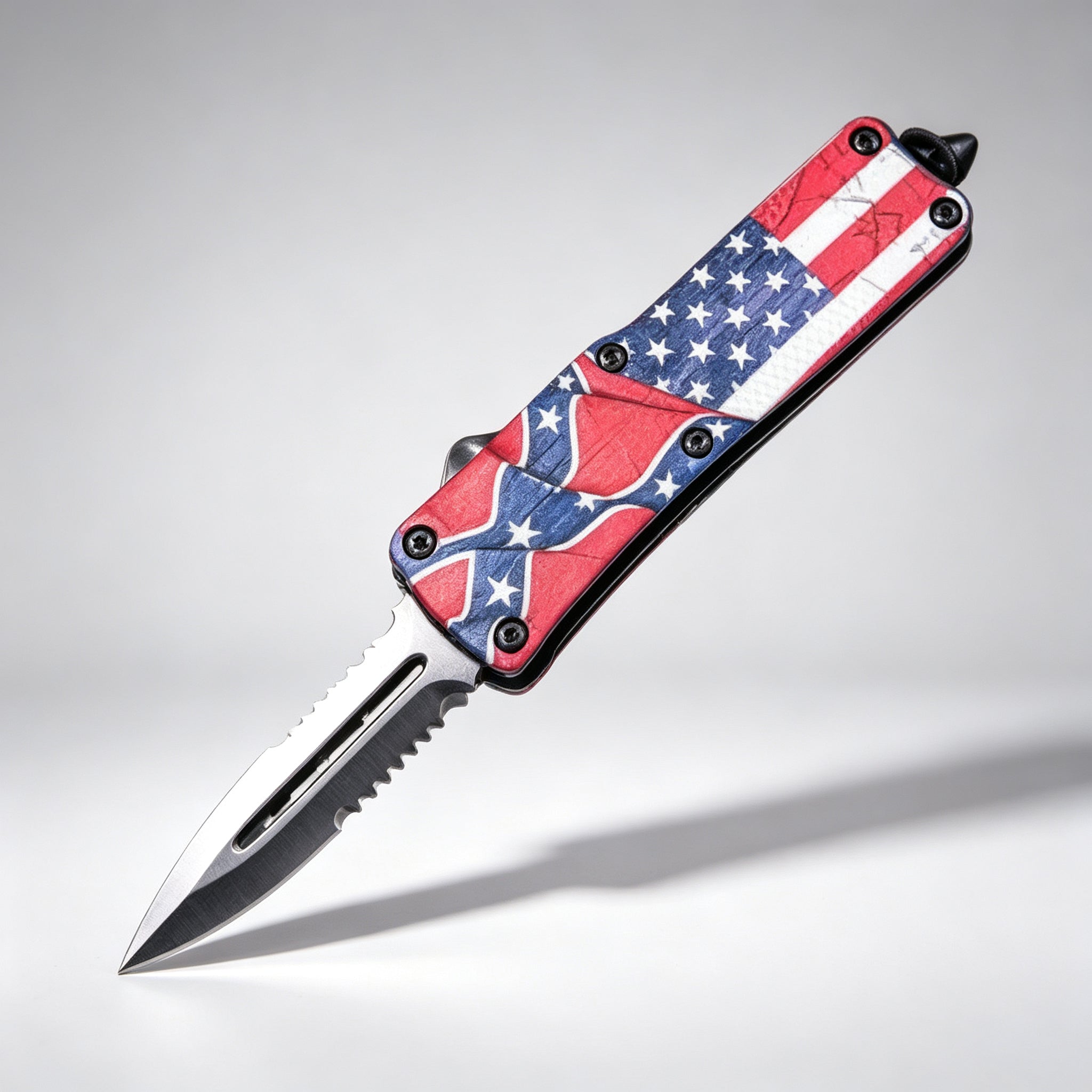 F145-4 Folding Knife Double-Edge Serrated – 170mm · 210g — view 2