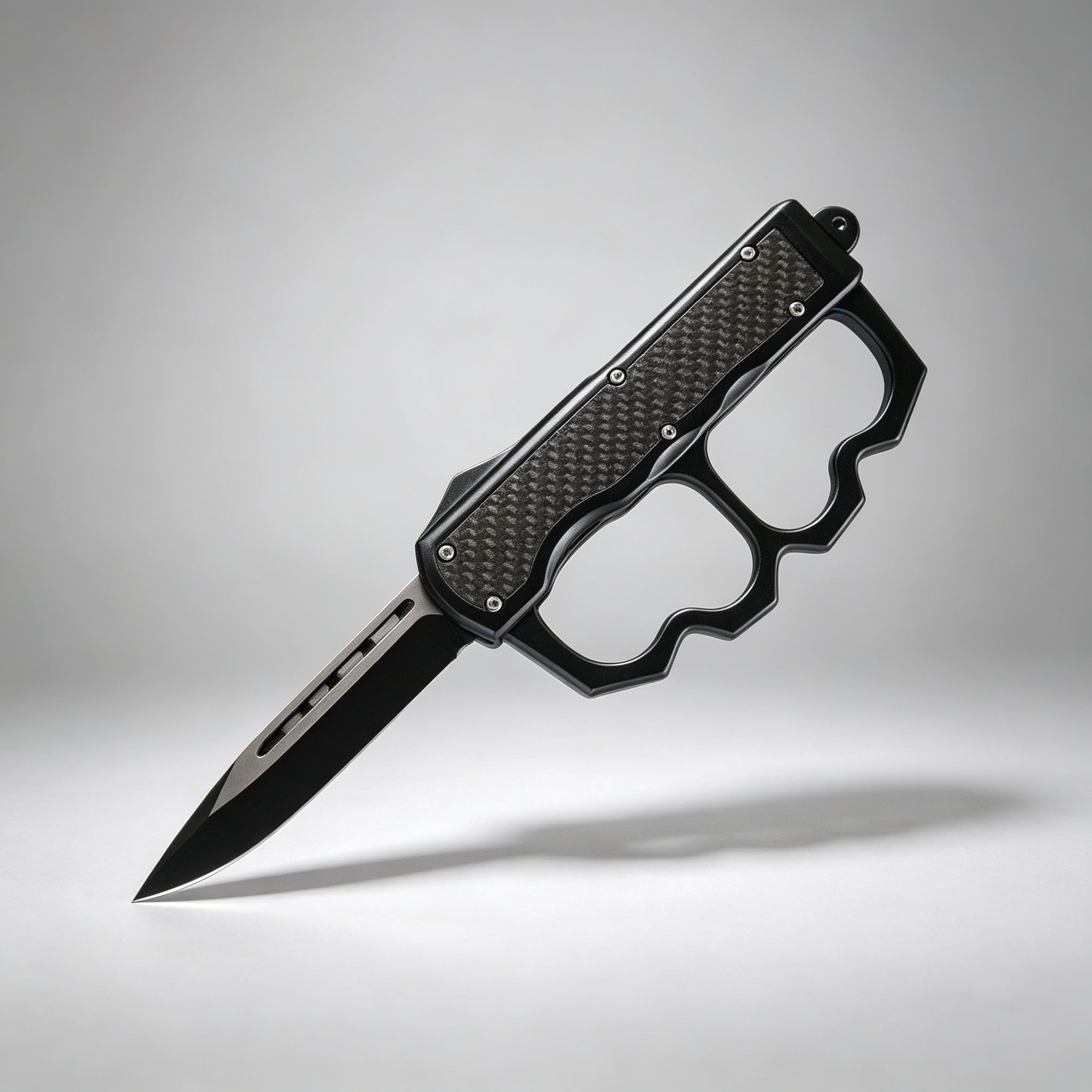 F138 Folding Knife Double-Edge Serrated – 170mm · 199g — view 2