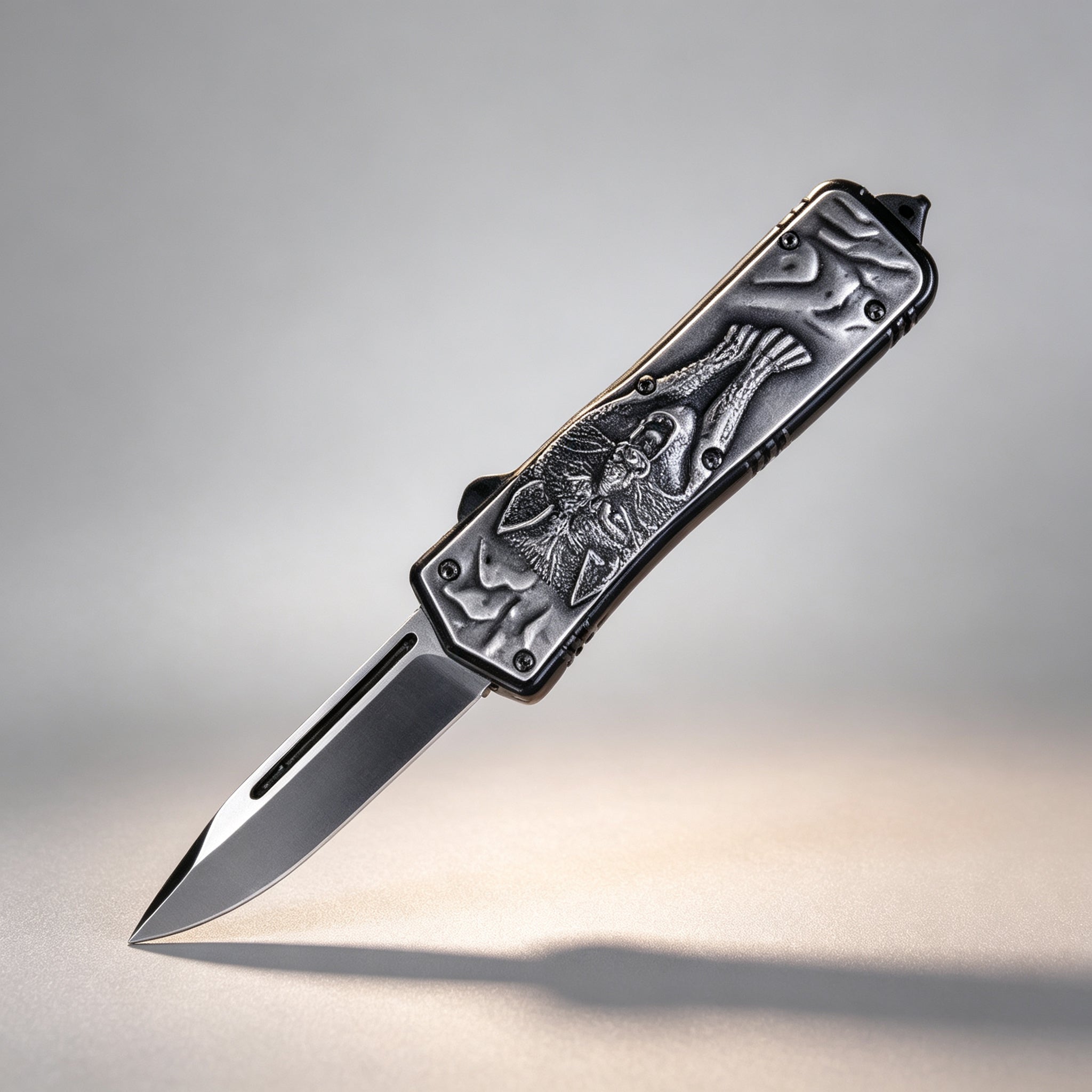 F195 Folding Knife Double-Edge – 227mm · 226g — view 2